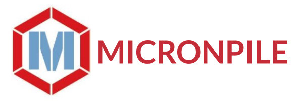 Micronpile Logo, concrete piling